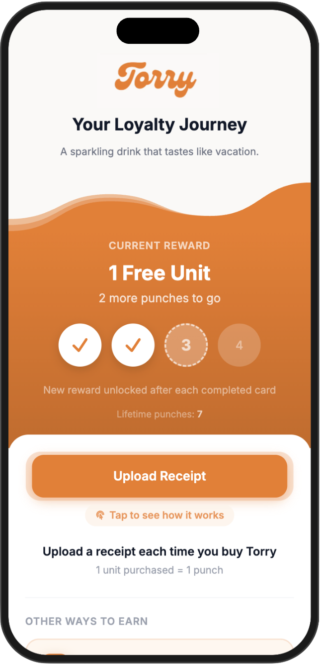 Demo loyalty card